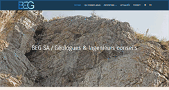 Desktop Screenshot of beg-geol.ch