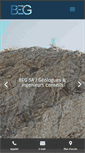 Mobile Screenshot of beg-geol.ch